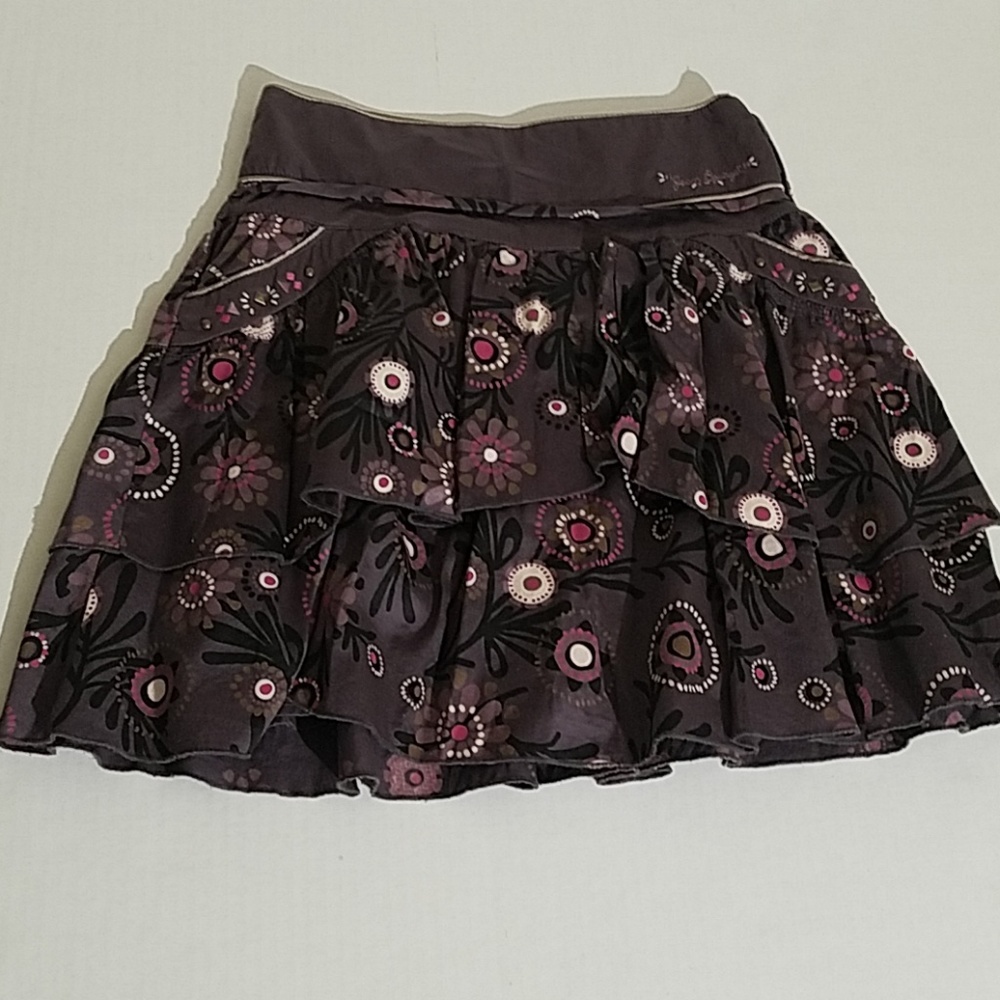 Jean Bourget purple kids skirt C41